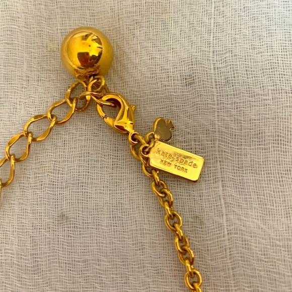 Kate Spade ♠️ necklace, color gold - Picture 2 of 2